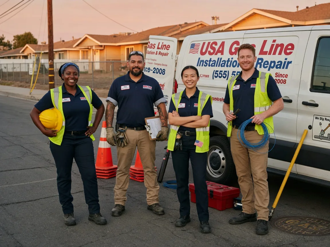 Gas Line Installation company in Central City, IA